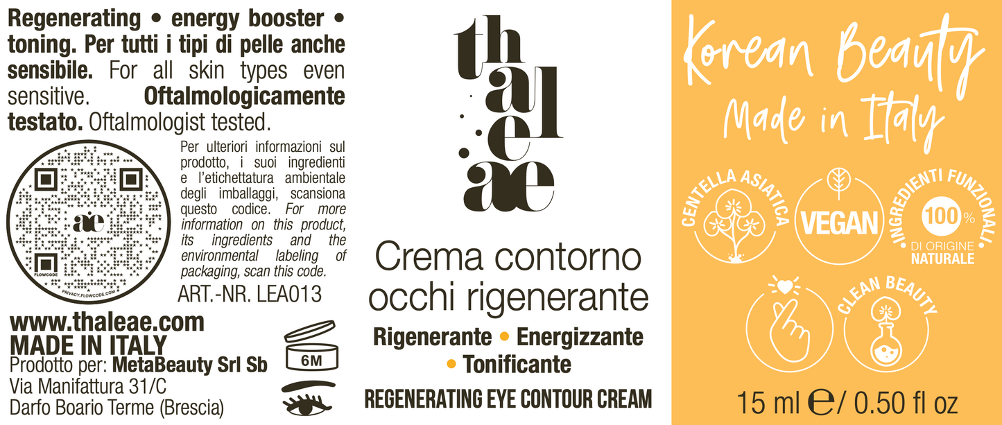 CREMA CONTORNO OCCHI RIGENERANTE 15 ML